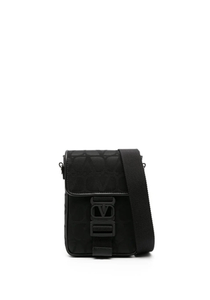 Valentino Garavani Toile Iconographe-print messenger bag - Black