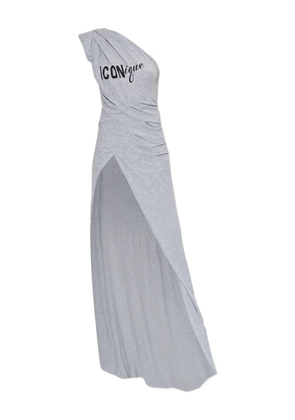 DSQUARED2 one-shoulder split dress - Grey
