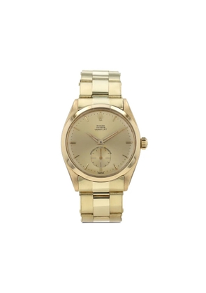 Rolex 1958 pre-owned Veriflat 34mm - Neutrals