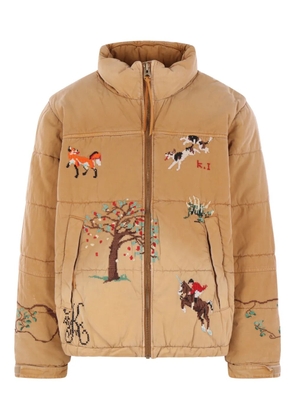 KHOKI zip-fastening jacket - Neutrals