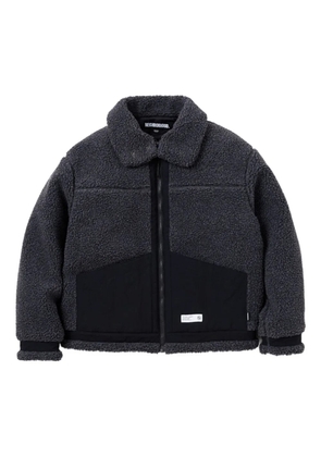 Neighborhood fleece panelled jacket - Grey
