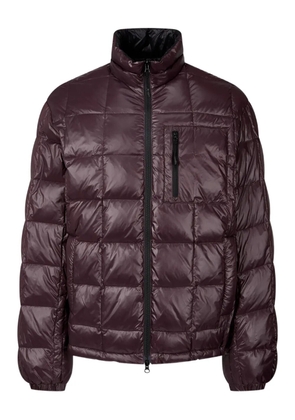 TOMBOY square-pattern padded jacket - Brown