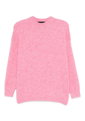 Mr. Mittens Megan crew-neck sweater - Pink