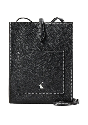 Polo Ralph Lauren Polo Play leather cross body bag - Black