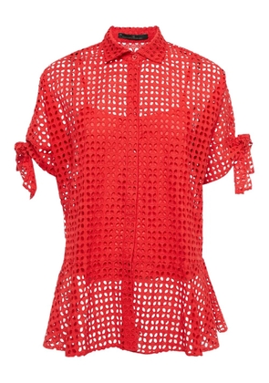 Carolina Herrera Vintage embroidered shirt