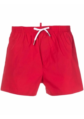 DSQUARED2 Icon-print drawstring swim shorts