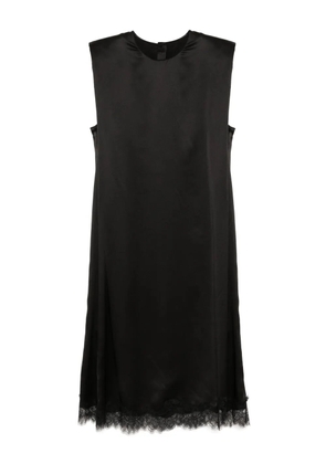 JNBY lace-trim sleeveless dress - Black