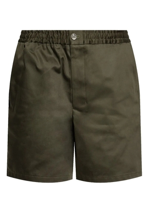 AMI Paris cotton shorts - Green