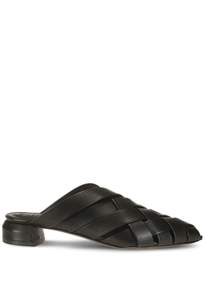 Officine Creative Sage 105 leather mules - Black