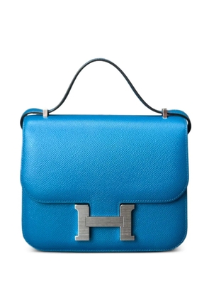 Hermès Pre-Owned 2015 Constance 18 Epsom palladium-hardware cross body bag - Blue