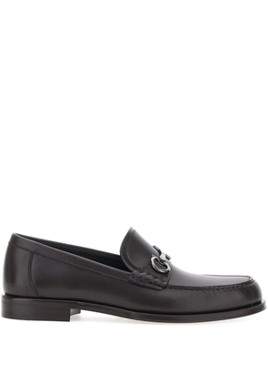 Ferragamo leather loafers - Brown