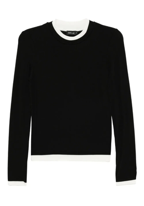tout a coup layered T-shirt - Black