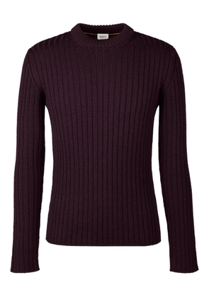 Tod's ribbed crew-neck sweater - Red