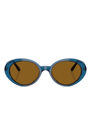 Oliver Peoples Lumar oval-frame sunglasses - Blue