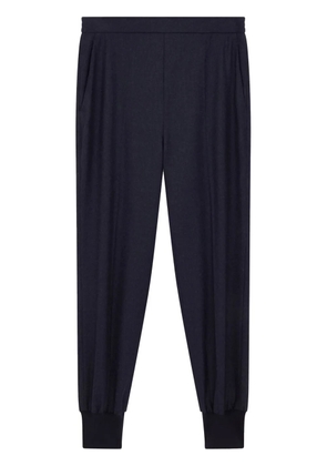 Stella McCartney wool flannel jogger - Blue