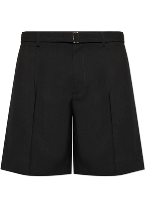 Lanvin virgin wool shorts - Black