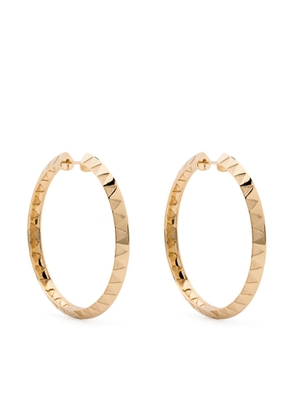 Harwell Godfrey 18kt yellow gold Knife Edge hoop earrings