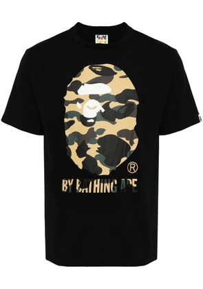 A BATHING APE® Camo Big Ape-print T-shirt - Black