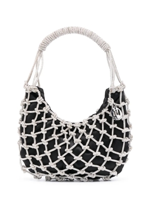 Rosantica Nodi metallic tote bag - Black