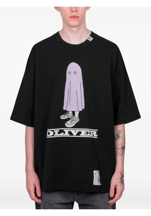 Maison MIHARA YASUHIRO graphic-print T-shirt - Black