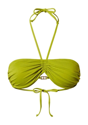 TWINSET bandeau bikini top - Green