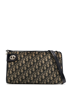 Christian Dior Pre-Owned 1970s Trotter zipped shoulder bag - Neutrals