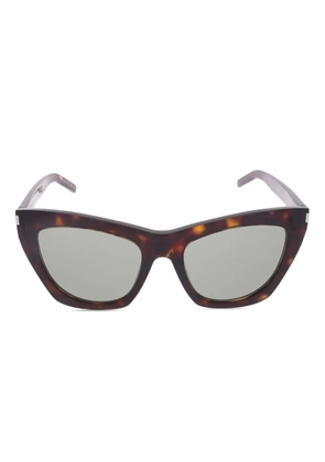 Saint Laurent Eyewear SL 214 Kate cat-eye sunglasses - Brown