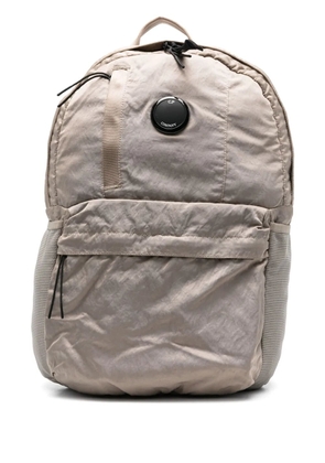 C.P. Company lens-detail top-handle backpack - Grey