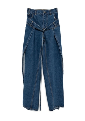 Monse panel detailing jeans - Blue