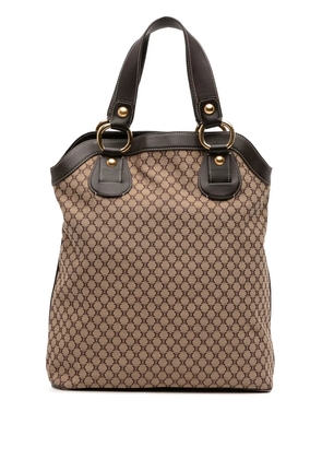 Celine Pre-Owned 2000 Macadam Canvas tote bag - Brown