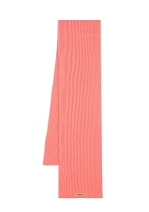 PINKO logo-patch scarf