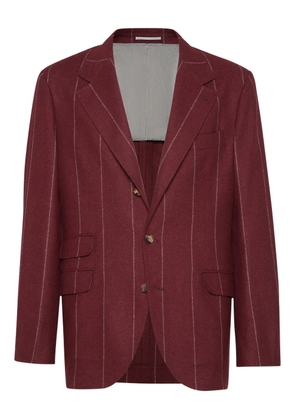 Brunello Cucinelli Cavallo blazer - Red