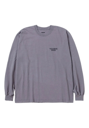Neighborhood long-sleeve crew-neck T-shirt - Grey