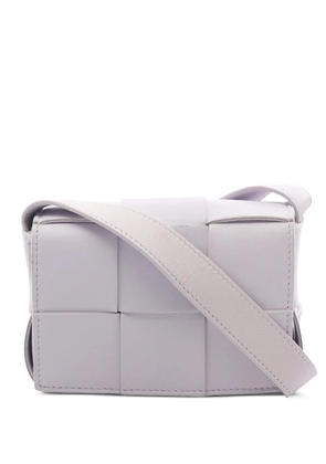 Bottega Veneta Pre-Owned 2012-2025 Candy Nappa Intrecciato Cassette crossbody bag - Purple