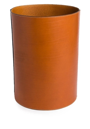 Michael Verheyden high grained-effect basket - Brown