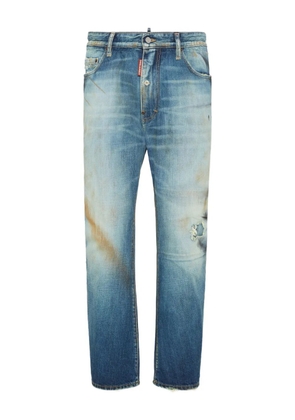 DSQUARED2 logo-patch jeans - Blue