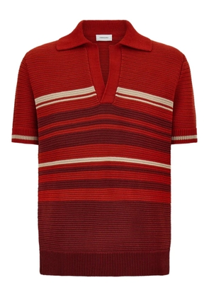 Ferragamo cotton polo shirt - Red