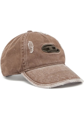 Diesel C-Ball baseball cap - Brown