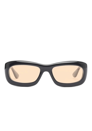 Port Tanger Ghaib rectangle-frame sunglasses - Black