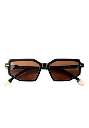 KYme Dalia geometric-frame sunglasses - Black