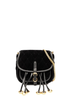 Prada Pre-Owned 2010-2025 Impuntu Velluto Corsaire crossbody bag - Black