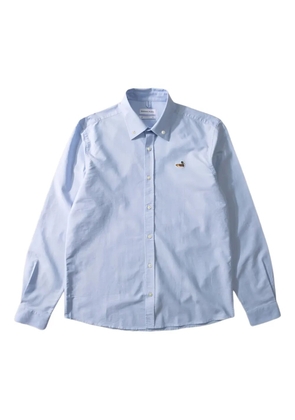 Edmmond Studios embroidered oxford shirt - Blue