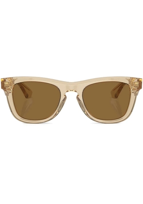 Burberry Eyewear transparent-design square-frame sunglasses - Neutrals