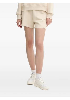 Armani Exchange embroidered drawstring shorts - Neutrals