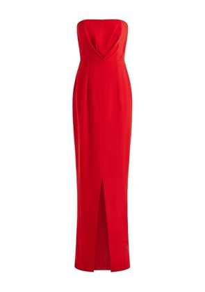 16Arlington Aeta strapless-belted maxi dress - Red