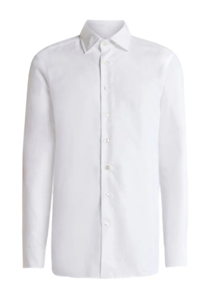 ETRO jacquard floral shirt - White
