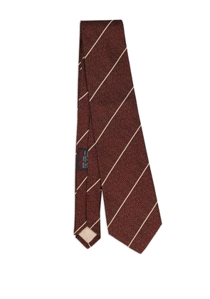 Gianfranco Ferré Pre-Owned striped tie - Red