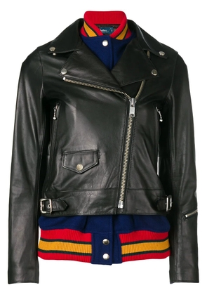 Kolor biker jacket - Black
