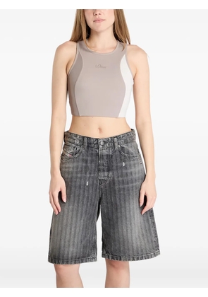 dime colour-block sports bra - Brown