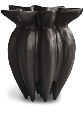 101 Copenhagen Lotus ceramic vase (35cm x 32cm) - Brown